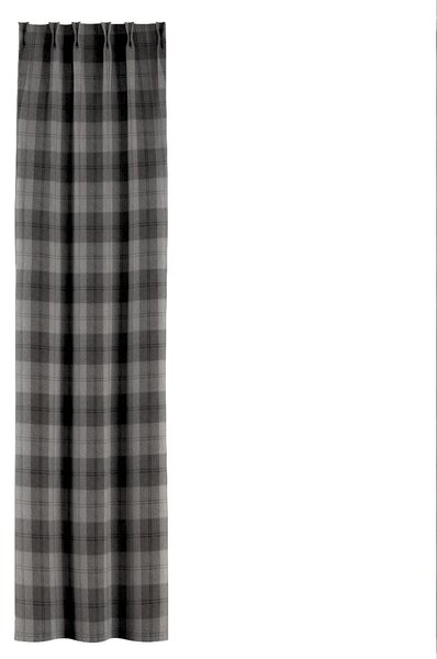 Double pinch pleat curtain