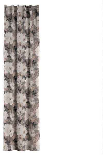 Double pinch pleat curtain