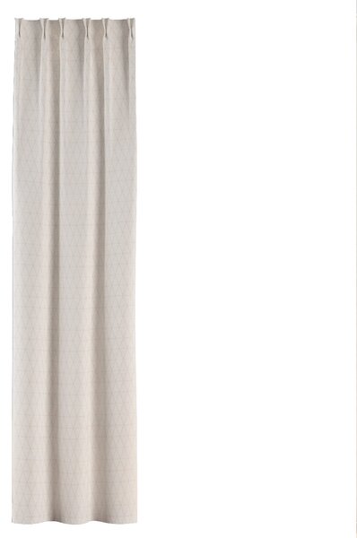 Double pinch pleat curtain