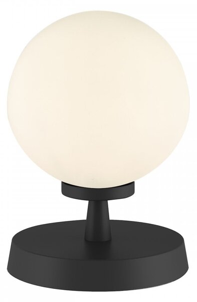 Dar lighting ESB4122-02 Esben Touch Table Lamp Matt Black with Opal Glass
