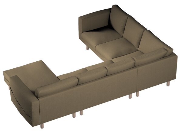 Norsborg 5-seat corner sofa with chaise longue cover