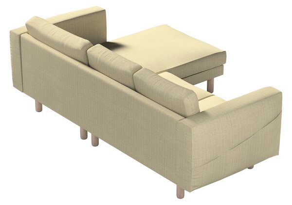 Norsborg 3-seat sofa with chaise longue cover