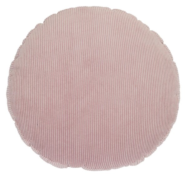 Circle Corduroy Cushion Purple
