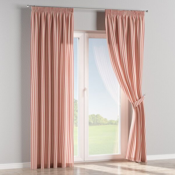 Pencil pleat curtain