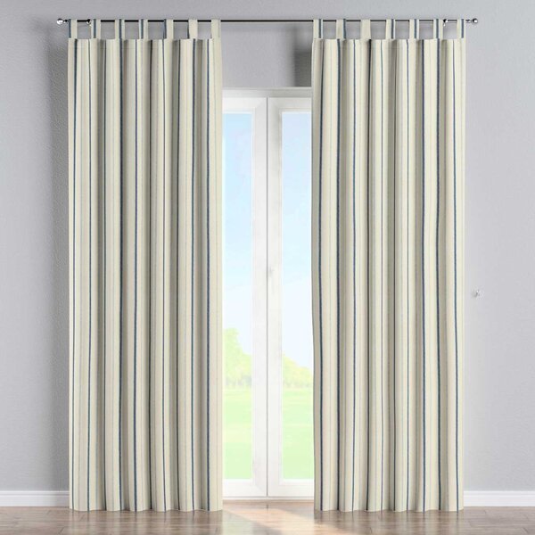 Tab top curtain