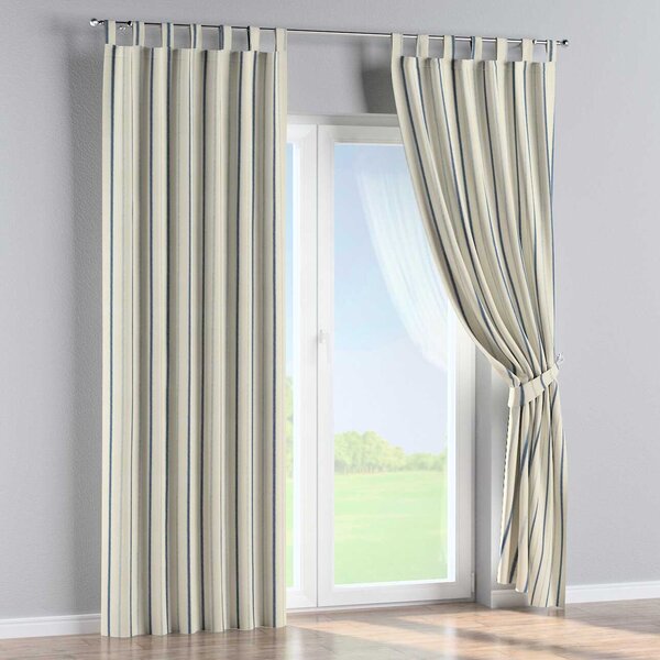 Tab top curtain