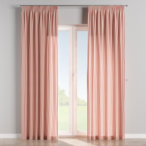 Pencil pleat curtain