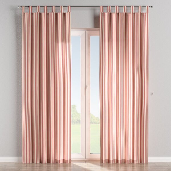 Tab top curtain