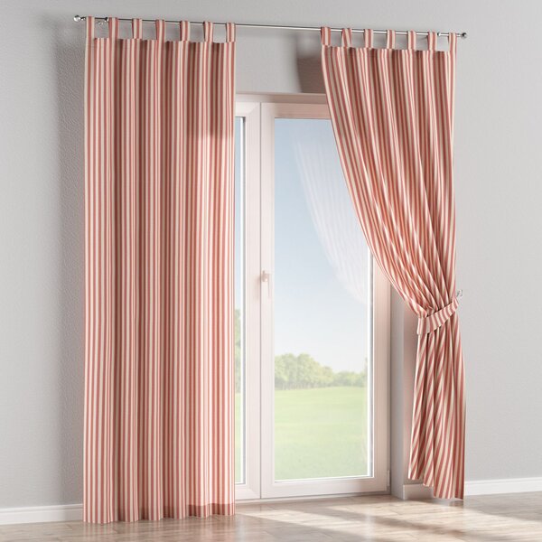 Tab top curtain