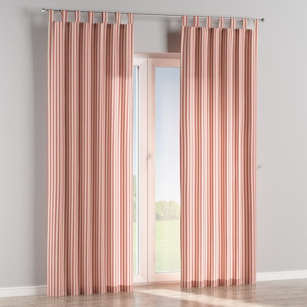 Tab top curtain