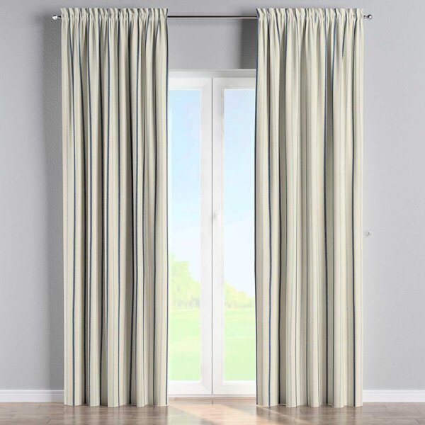 Slot and frill curtain