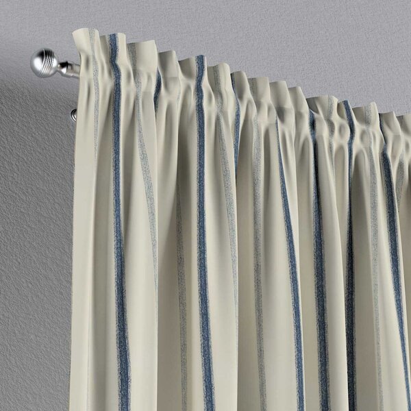 Slot and frill curtain