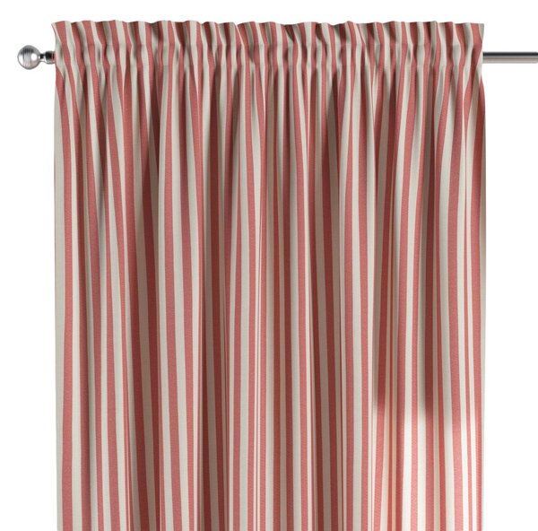 Slot and frill curtain