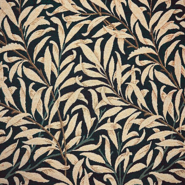 William Morris Willow Boughs Tapestry Fabric Ebony