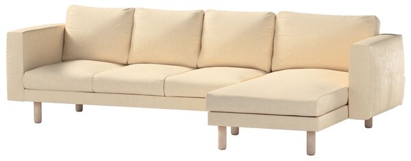 Norsborg 4-seat sofa with chaise longue cover