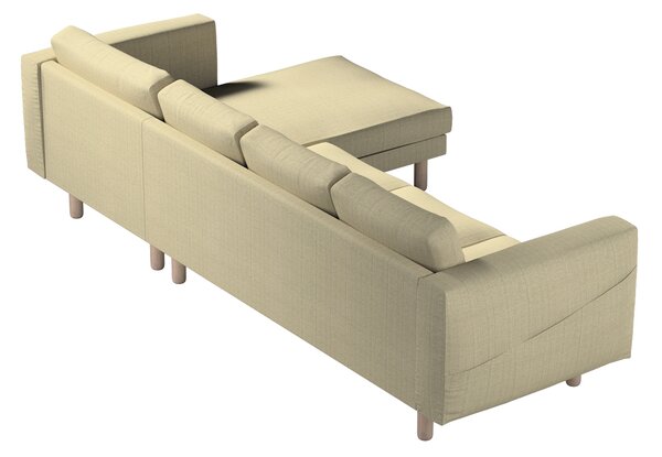 Norsborg 4-seat sofa with chaise longue cover