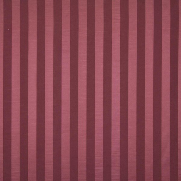 Ascot Stripe Fabric Raspberry