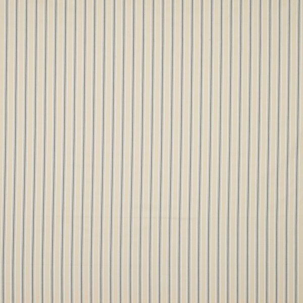 Bay Stripe Fabric Charcoal
