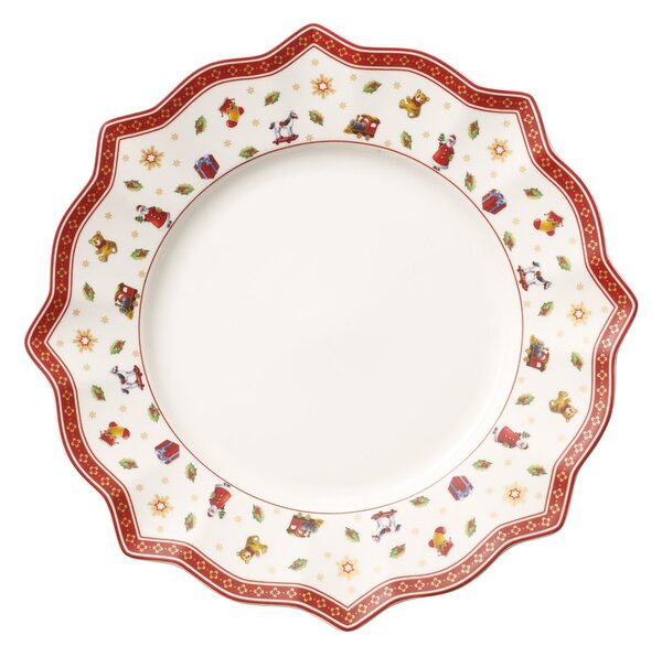 Villeroy & Boch Toy's Delight plate Ø29 White-red