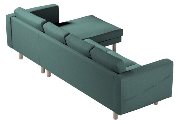 Norsborg 4-seat sofa with chaise longue cover