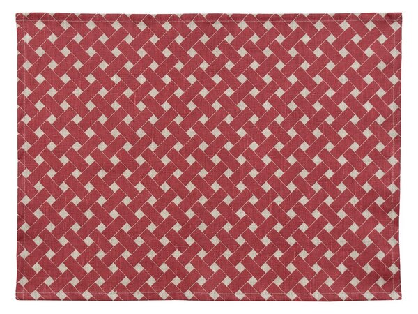 Almedahls Korg placemat 34x45 cm 2-pack Red