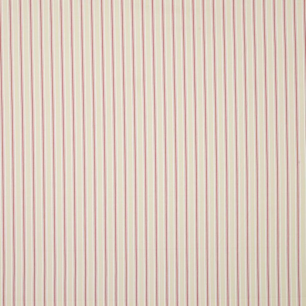 Bay Stripe Fabric Rouge