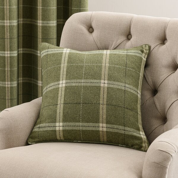 Huntly Cushion Green