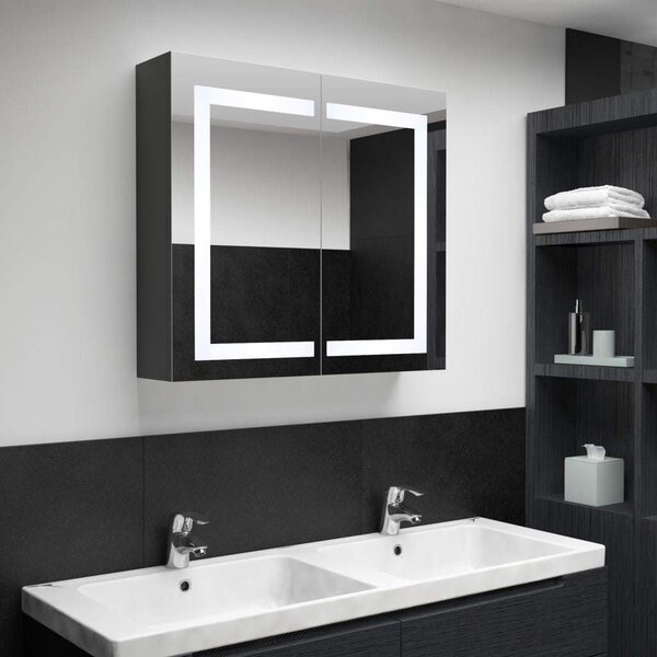 Aston LED 2 Mirror Door Bathroom Cabinet