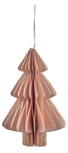 Lene Bjerre Pappia Christmas tree decoration fir tree 15 cm Rose