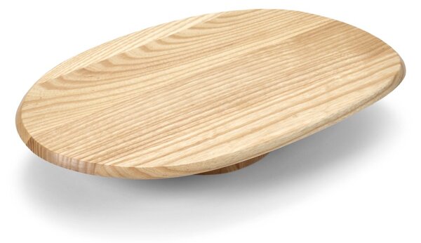 Serax Dune 04 cake plate low 20x34 cm Ash