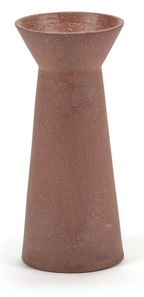 Serax Urban 02 vase M 21,5 cm Red-brown