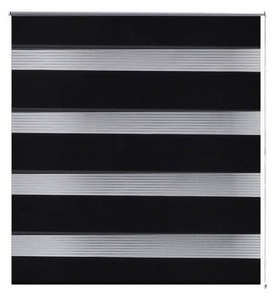 Zebra Blind 80 x 150 cm Black