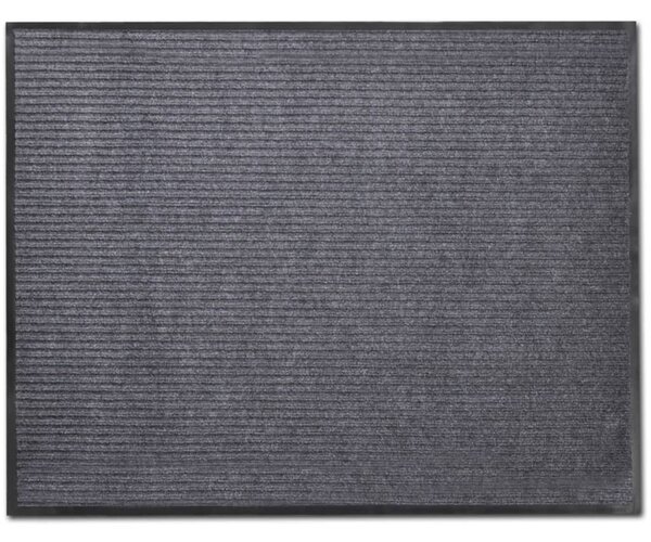 Grey PVC Door Mat 90 x 150 cm