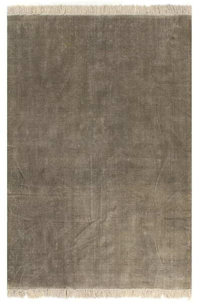 Kilim Rug Cotton 120x180 cm Taupe