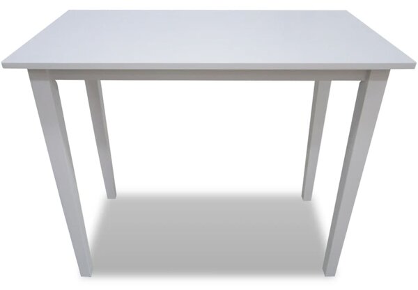 Wooden Bar Table White