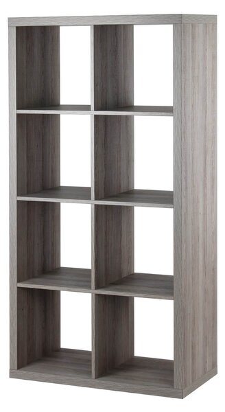 Clever Cube 2x4 Storage Unit - Grey Oak