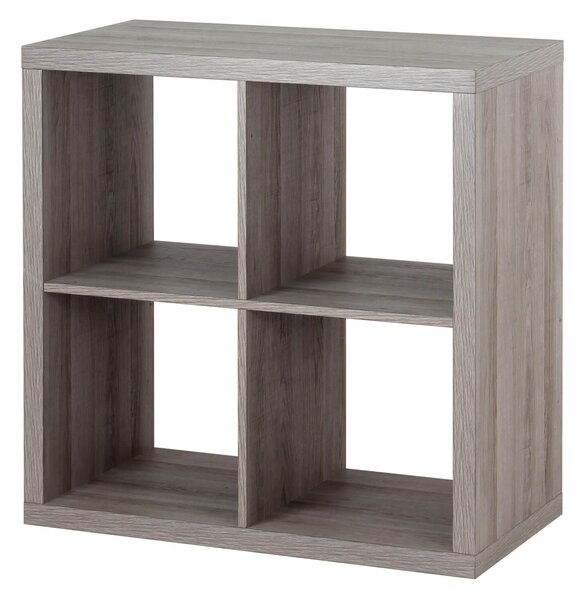 Clever Cube 2x2 Storage Unit - Grey Oak