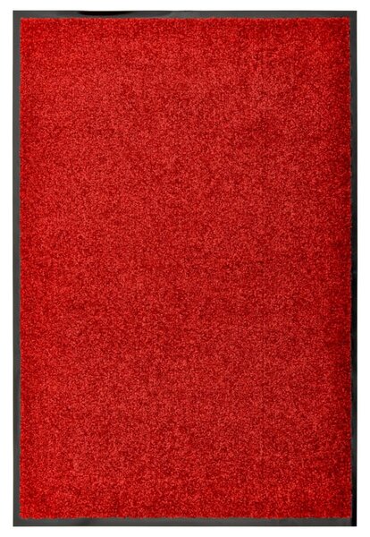 Doormat Washable Red 60x90 cm