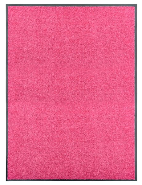 Doormat Washable Pink 90x120 cm