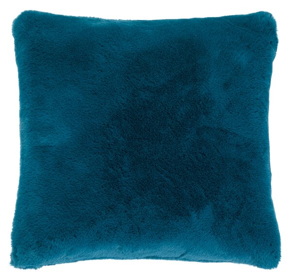 Adeline Faux Fur Cushion Cover Blue