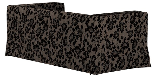 Klippan 2-seater floor length sofa cover with box pleats
