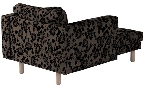 Norsborg chaise longue with armrests cover