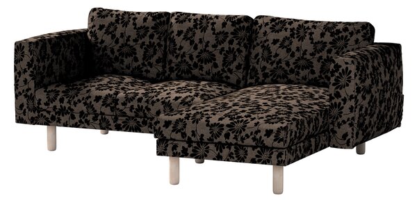 Norsborg 3-seat sofa with chaise longue cover