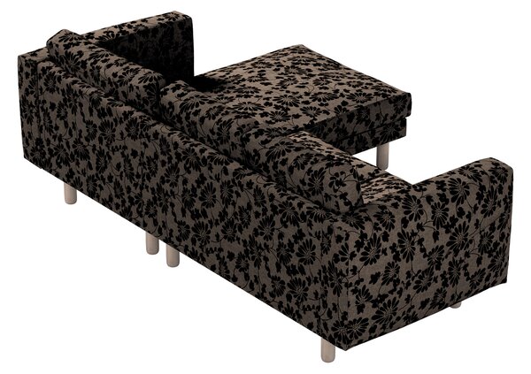 Norsborg 3-seat sofa with chaise longue cover