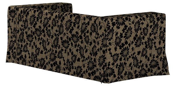 Klippan 2-seater floor length sofa cover with box pleats