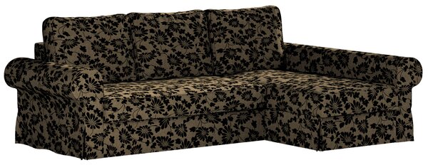 Backabro sofa bed with chaise longue cover