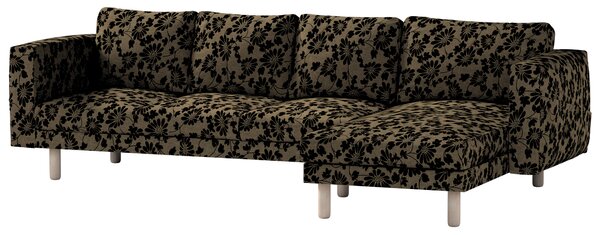 Norsborg 4-seat sofa with chaise longue cover