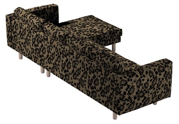 Norsborg 4-seat sofa with chaise longue cover