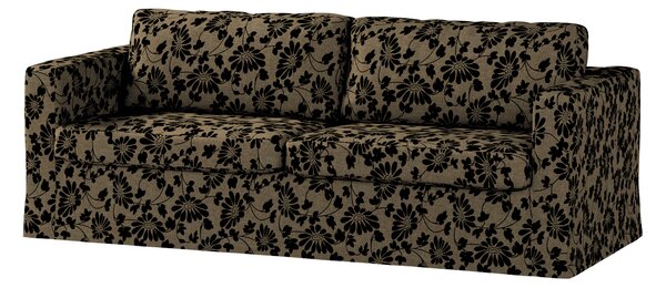 Floor length Karlstad 3-seater sofa cover
