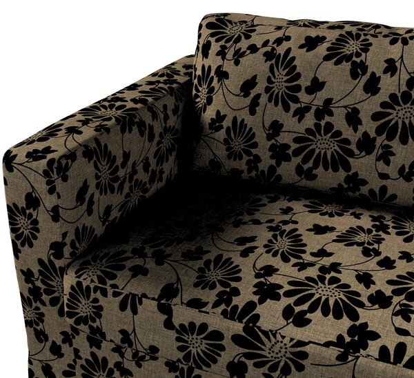 Floor length Karlstad 3-seater sofa cover